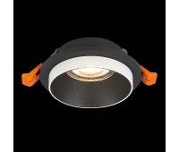 ST206.408.01 Св-к встр. Черный GU10 1*50W  D92xH38 220V Без ламп Встраиваемые светильники