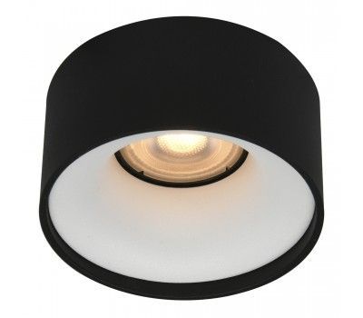 ST260.458.01 Св-к встр. Черный GU10 1*50W IP20 D85xH104 220V Без ламп Встраиваемые светильники