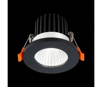 ST704.448.10 Св-к встр. Черный LED 1*10W 4000K 900Lm Ra>90 38° IP20 D80xH60 170-240V Встраиваемые светильники ST704.448.10 Св-к встр. Черный LED 1*10W 4000K 900Lm Ra>90 38° IP20 D80xH60 170-240V Встраиваемые светильники