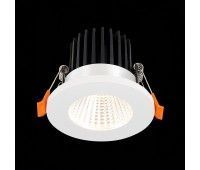 ST704.538.10 Св-к встр. Белый LED 1*10W 3000K 900Lm Ra>90 38° IP20 D80xH60 170-240V Встраиваемые светильники