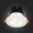 ST704.538.10 Св-к встр. Белый LED 1*10W 3000K 900Lm Ra>90 38° IP20 D80xH60 170-240V Встраиваемые светильники