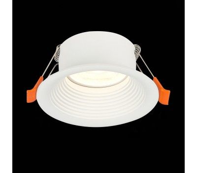 ST202.508.01 Св-к встр. Белый GU10 1*50W  D89xH40 220V Без ламп Встраиваемые светильники