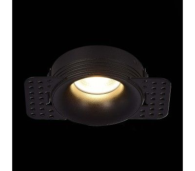 ST218.448.01 Св-к встр. Черный GU10 1*50W IP20 D78xH30 165-265V Без ламп Встраиваемые светильники ST218.448.01 Св-к встр. Черный GU10 1*50W IP20 D78xH30 165-265V Без ламп Встраиваемые светильники