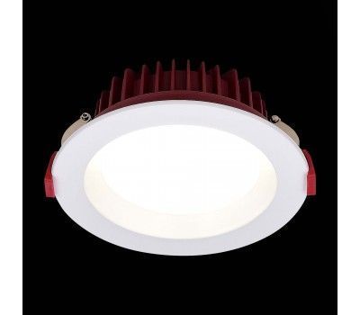 ST752.538.12 Св-к встр. Белый LED 1*12W 3000K 960Lm Ra80 100° IP44 D115xH47 100-240VV Встраиваемые светильники