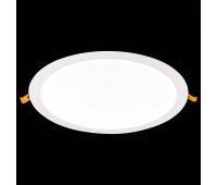 ST209.548.24 Св-к встр. Белый LED 1*24W 4000K 1 848Lm Ra80 110° IP20 D300xH8 90-265V Встраиваемые светильники