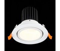 ST705.548.10 Св-к встр. Белый LED 1*10W 4000K 750Lm Ra>90 38° IP20 D102xH85 170-240V Встраиваемые светильники