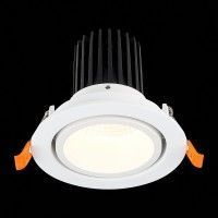 ST705.548.10 Св-к встр. Белый LED 1*10W 4000K 750Lm Ra>90 38° IP20 D102xH85 170-240V Встраиваемые светильники