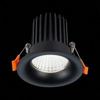 ST703.448.10 Св-к встр. Черный LED 1*10W 4000K 900Lm Ra>90 38° IP20 D85xH75 170-240V Встраиваемые светильники ST703.448.10 Св-к встр. Черный LED 1*10W 4000K 900Lm Ra>90 38° IP20 D85xH75 170-240V Встраиваемые светильники