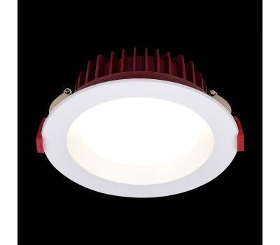 ST752.538.07 Св-к встр. Белый LED 1*7W 3000K 560Lm Ra80 100° IP44 D115xH47 100-240VV Встраиваемые светильники