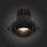 ST701.448.12 Св-к встр. Zoom Черный LED 1*12W 4000K 960Lm Ra90 15°-60° IP20 D115xH95 170-240V Встраиваемые светильники