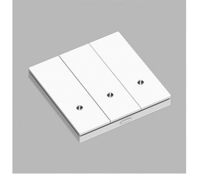 Выключатель трехклавишный ZigBee White