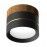 Накладной светодиодный светильник Ledron BARREL Wooden Black