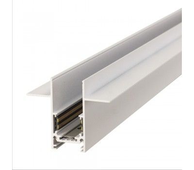 Встраиваемый  магнитный трековый шинопровод MAGNET AM 402-1М LL-20C WH