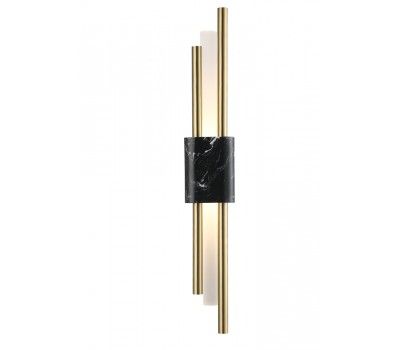 Бра Crystal Lux CARTA AP6W LED BLACK/BRASS