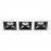 Комплект из светильников и рамки DOMINO Domino Lightstar D536070707
