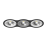 Комплект из светильника и рамки Intero 111 Intero 111 Lightstar i937060906