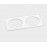 Рамка для встраиваемого светильника Italline IT08-8038 black