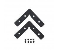 Комплект соединителей верхних для встраиваемого магнитного трека в натяжной ПВХ потолок 2 шт. Crystal Lux CLT 0.223 07