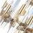 Люстра Crystal Lux CASA SP-PL12 BRASS