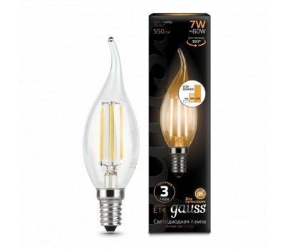 Лампочка светодиодная филаментная Filament 104801107-S