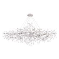 Люстра Crystal Lux REINA V2 SP12 L1500 SILVER PATINA