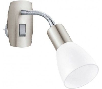 Бра в розетку для чтения на гибкой ножке с выключателем Eglo Dakar 3 902367