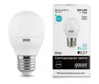 Лампочка LED Elementary Globe 8W E27 4100K 53228 Лампочка LED Elementary Globe 8W E27 4100K 53228