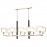 Люстры Crystal Lux MAESTRO SP-PL10 L1100 GOLD
