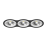 Комплект из светильника и рамки Intero 111 Intero 111 Lightstar i937060606