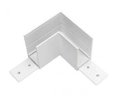 Соединитель PRO L-образный горизонтальный Teta Lightstar 505126-ALU