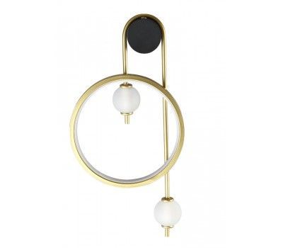 Бра Crystal Lux RODRIGO AP20W LED BLACK/GOLD