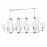 Люстры Crystal Lux NICOLAS SP10 L1300 NICKEL/WHITE