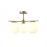 Люстра Crystal Lux FELIZ SP-PL3 BRONZE/WHITE