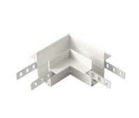 Соединитель для магнитного встраиваемого шинопровода для ГКЛ12,5 мм угловой Crystal Lux CLT 0.223 11 WH