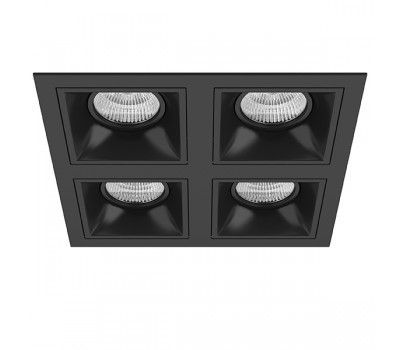 Комплект из светильников и рамки DOMINO Domino Lightstar D54707070707
