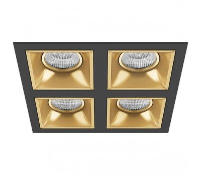 Комплект из светильников и рамки DOMINO Domino Lightstar D54703030303