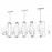 Люстра Crystal Lux NICOLAS SP12 L1600 NICKEL/WHITE