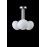 Светильник подвесной Crystal Lux ALICIA SP3 CHROME/WHITE
