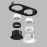 Комплект со светильником Domino Lightstar D6570607WBMOD