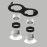 Комплект со светильником Domino Lightstar D6270606BMOD