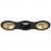 Комплект из светильников и рамки DOMINO Domino Lightstar D637030703