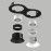 Комплект со светильником Domino Lightstar D6270607WBMOD