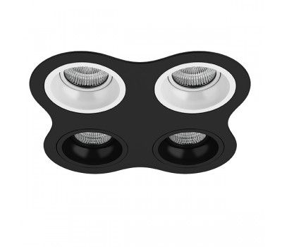 Комплект из светильников и рамки DOMINO Domino Lightstar D64706060707