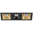 Комплект из светильников и рамки DOMINO Domino Lightstar D537030703
