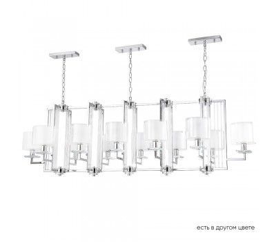 Люстра Crystal Lux NICOLAS SP12 L1600 NICKEL/WHITE