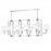 Люстры Crystal Lux NICOLAS SP10 L1300 NICKEL/WHITE