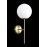 Бра Crystal Lux FELIZ AP1 BRONZE/WHITE