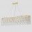 Люстра Crystal Lux ABRIL SP12 L1200 GOLD