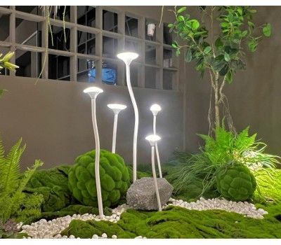 Грунтовый светильник Kink Light Пайк 09500B-5,01 белый Грунтовый светильник Kink Light Пайк 09500B-5,01 белый