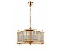 Люстра Crystal Lux TADEO SP6 D600 GOLD/TRANSPARENTE